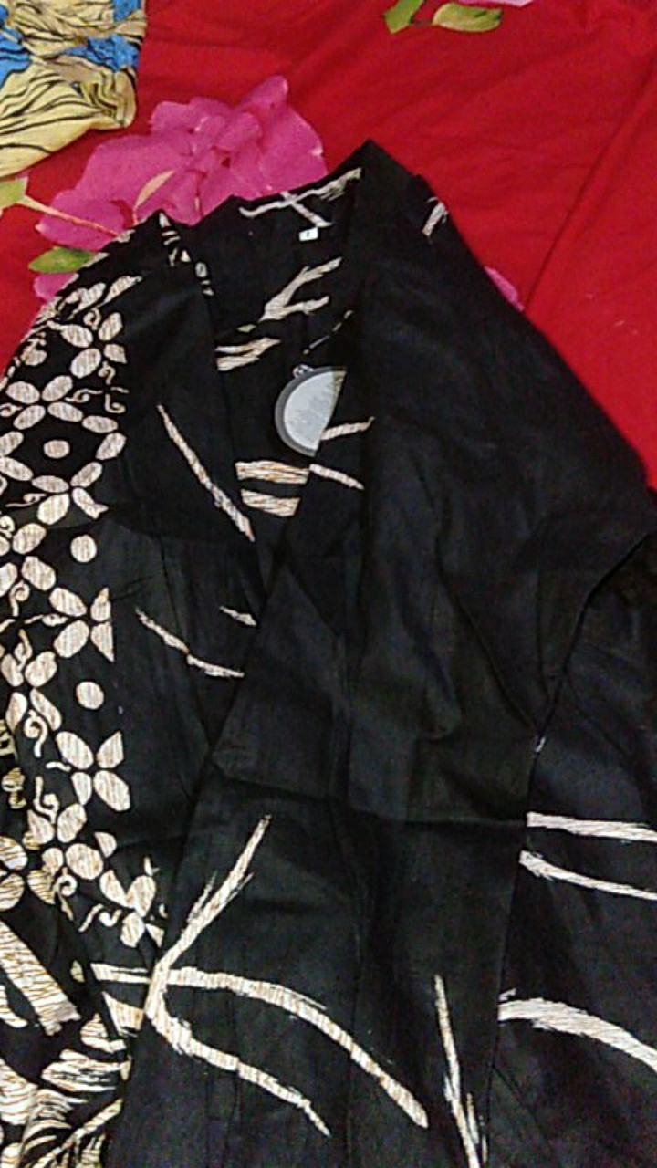 Atasan Batik Dolby Dolbi Dobby Doby Tenun Sutra Tulis Halus Katun Atbm Baron ,sarombit Atasan