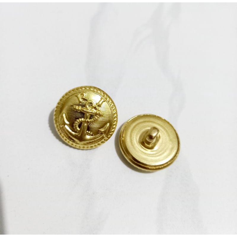 KANCING JANGKAR 1,7 cm KECIL KANCING JANGKAR PELAUT KANCING PELAUT KANCING PELAYARAN KANCING ANGKATA