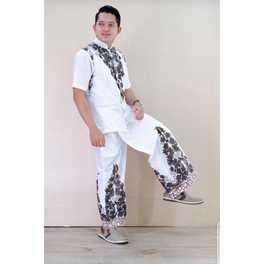 AFFAN LAWASAN setelan baju batik pria murah | one set baju batik pria