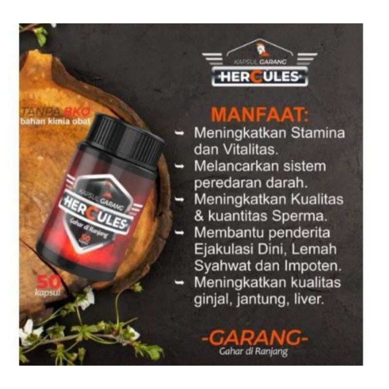 kapsul garang hercules for Men