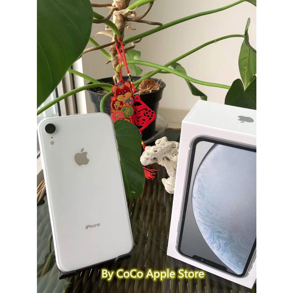 iPhoneXR 64GB All Sim Silent Fullset Original Second Mulus100% Like New 3utools All Green （Garansi 1 Tahun）