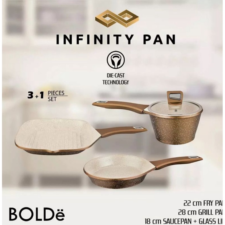 BOLDe INFINITY PAN SET