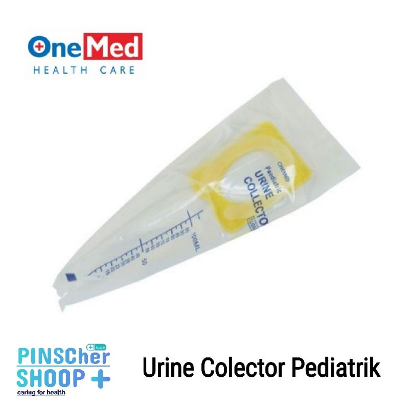 Pediatrik Urine Collector 100 Ml Onemed Kantung Tampung Urin Anak / Satuan