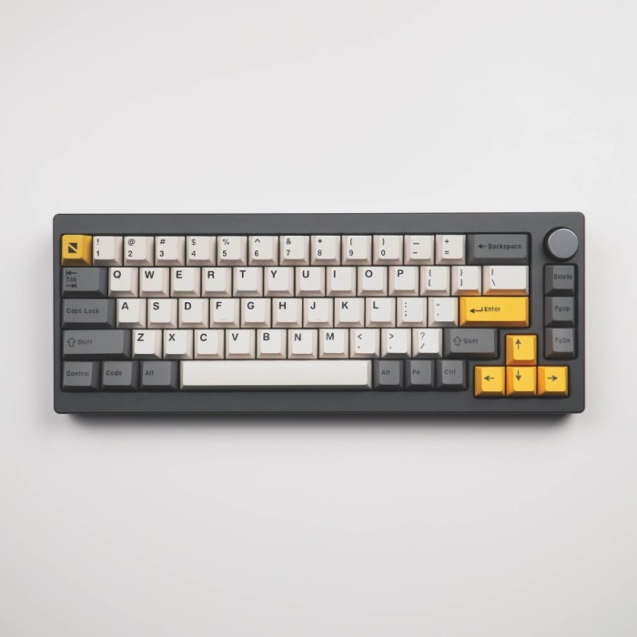 Noir Dusk Keycaps PBT Doubleshot Cherry Profile Keycap Set