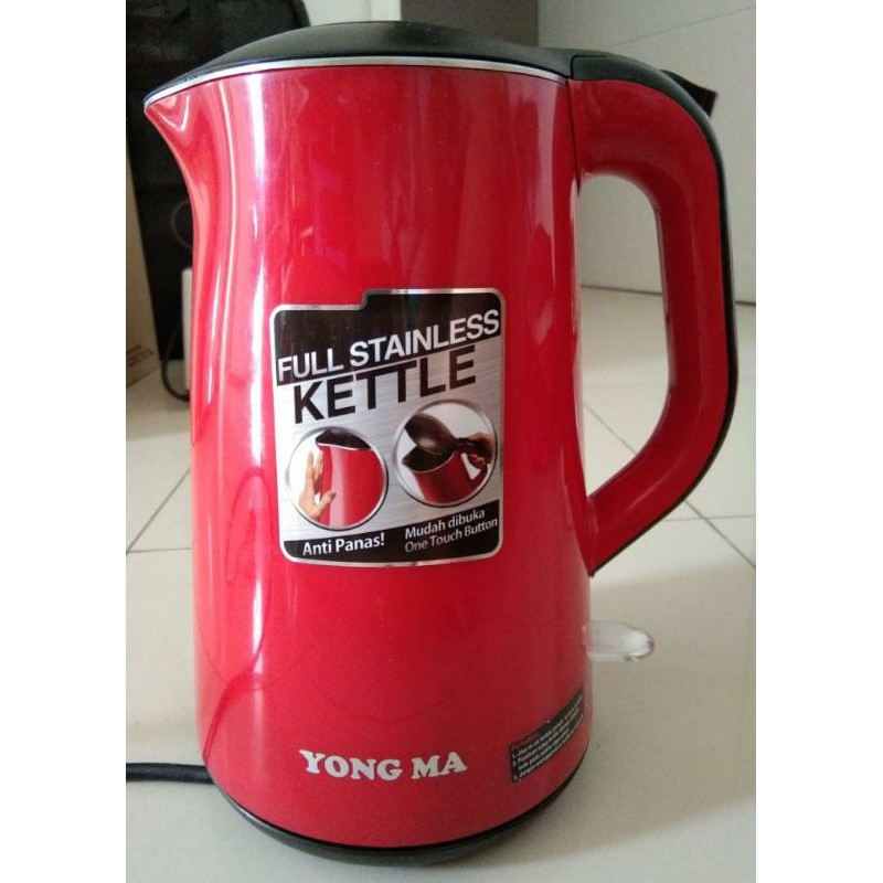 YONG MA KETTLE / TEKO LISTRIK / PEMANAS AIR 1.5 ltr)freeloved)