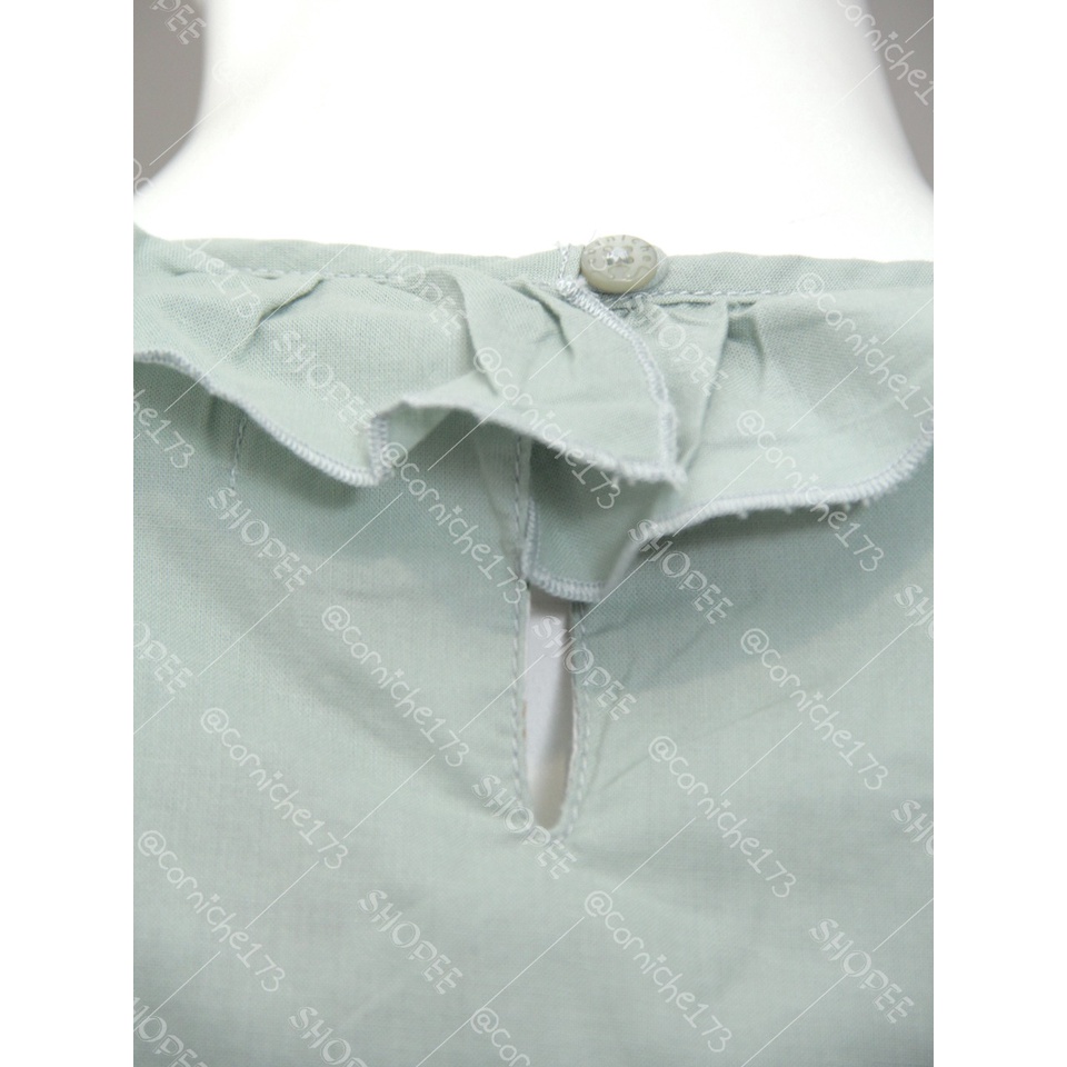 Corniche Rafella Blouse Frosty Green - TH231481