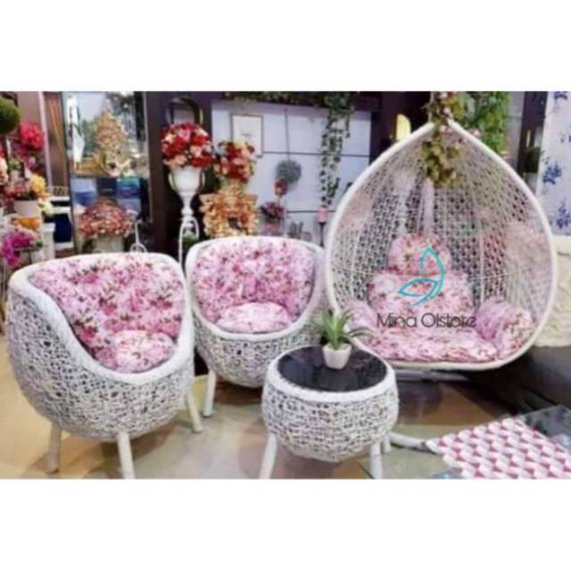 Set Ayunan + Kursi Teras brekele