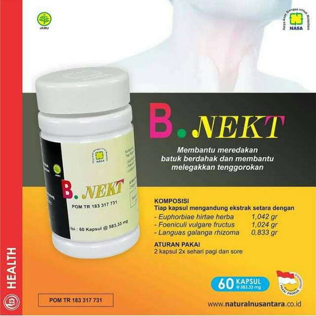 Bnekt Nasa untuk kesehatan Paru-paru