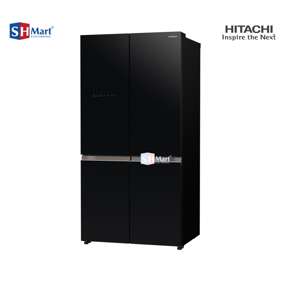 Hitachi Kulkas 4 Pintu 569 Liter Inverter RWB64VGD0X MIRROR