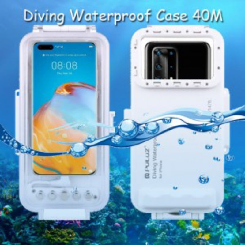 Puluz Diving Waterproof Case 45M Huawei P40,Pro,Plus +