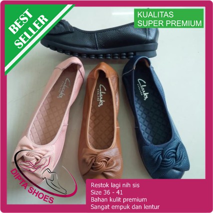 Sepatu Kerja / Sepatu Wanita Clark Radial Ulir
