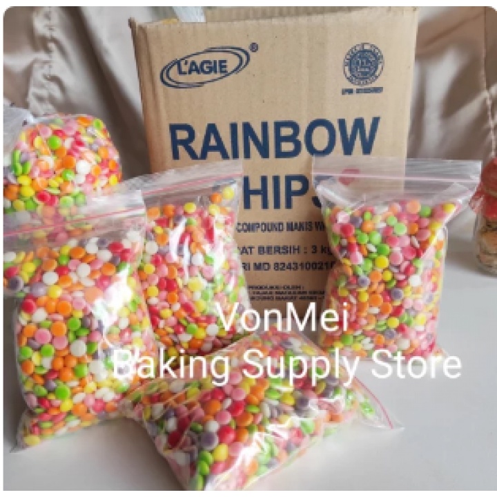 

LAGIE 1 KG RAINBOW Chip Chips Warna