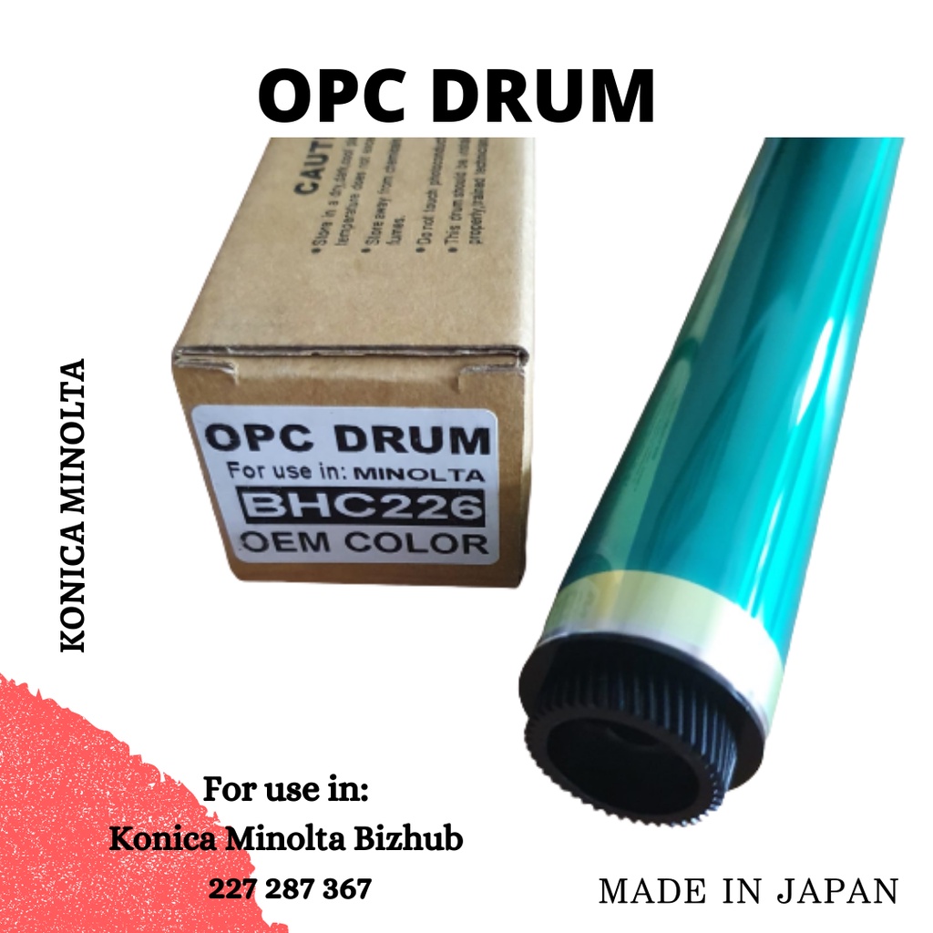 OPC DRUM Konica Minolta Bizhub C227 C287 C367