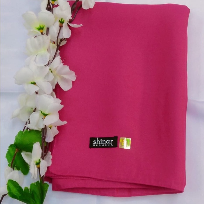 kerudung hijab / jilbab segi empat SHINAR GLAMOUR glitter glowing ansania dan azara original bahan m