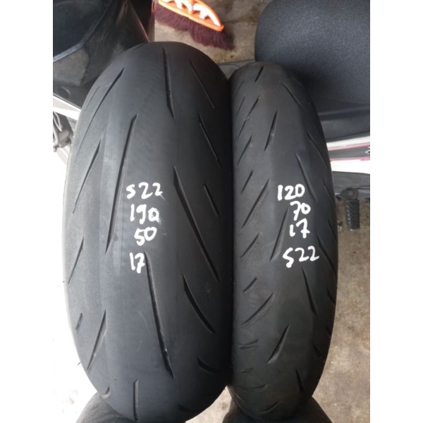 Battlax s22 190-120 not PIRELLI BATTLAX MICHELIN METZELER