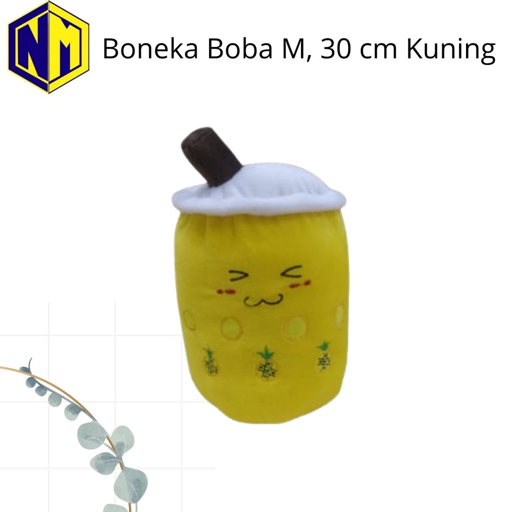 Boneka Boba L (30 cm) Bantal Boba label SNI Original Harga Murahbgt