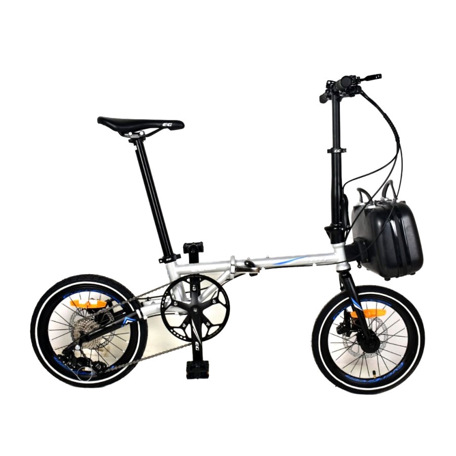 Kargo Sepeda Lipat Evergreen Maximus 16 Gen 2 Chromoly Hidrolik Brake SNI-2