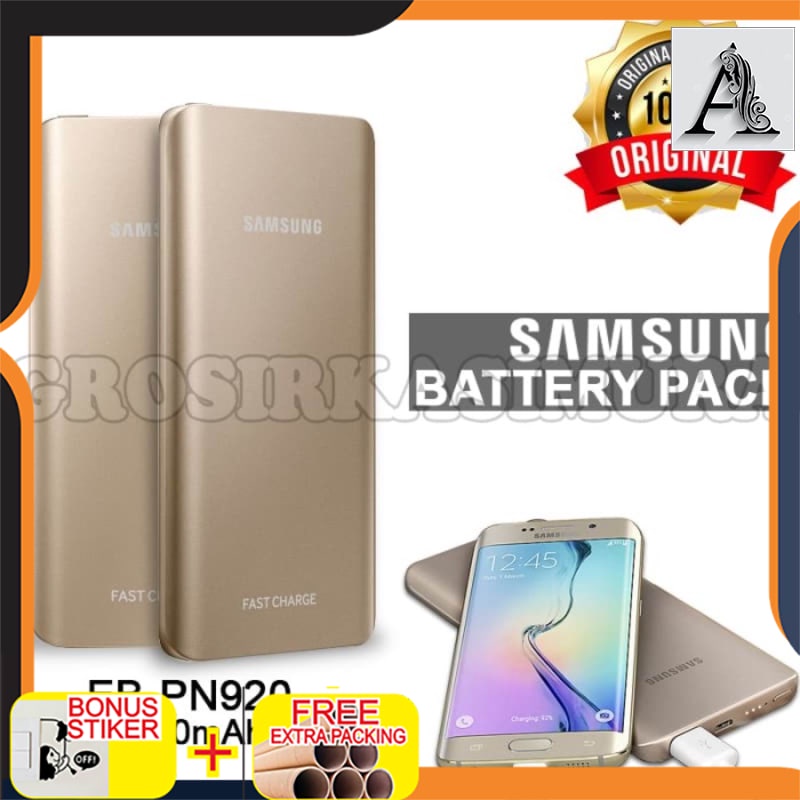 

Promo Powerbank Samsung Fast Charge 5200Mah / Power bank ORIGINAL EB-PN920