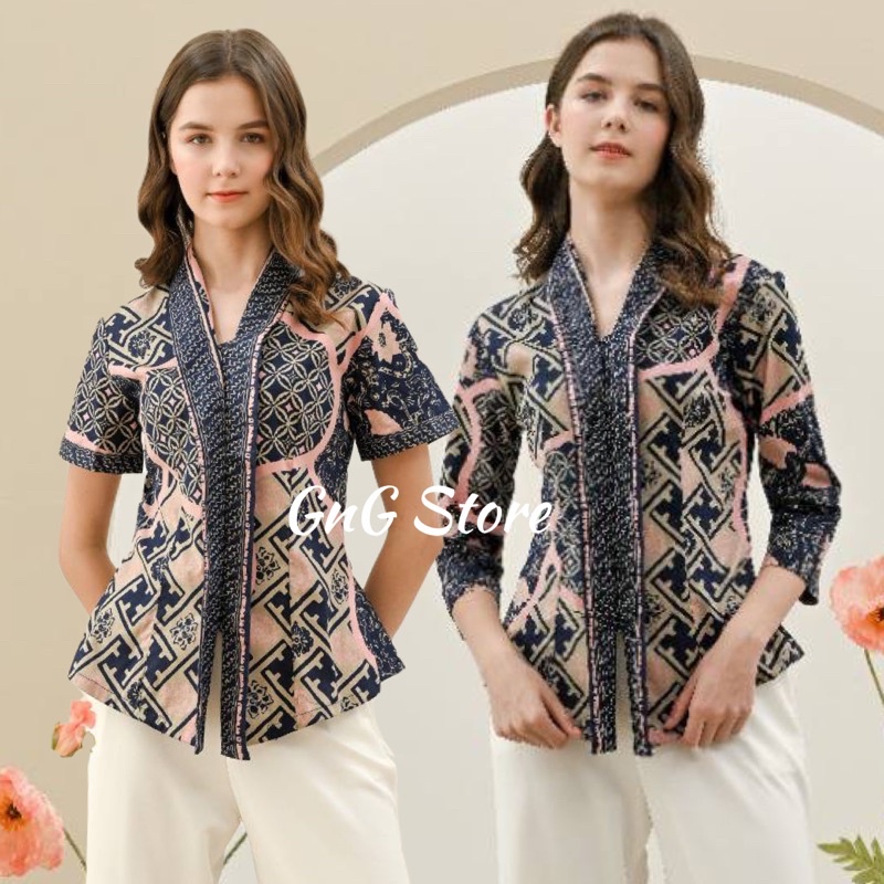 Atasan Batik  292/292P BNI/ Blouse Batik Wanita Modern