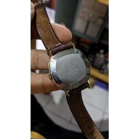 jam vintage antik kuno bulova ambassador automatic