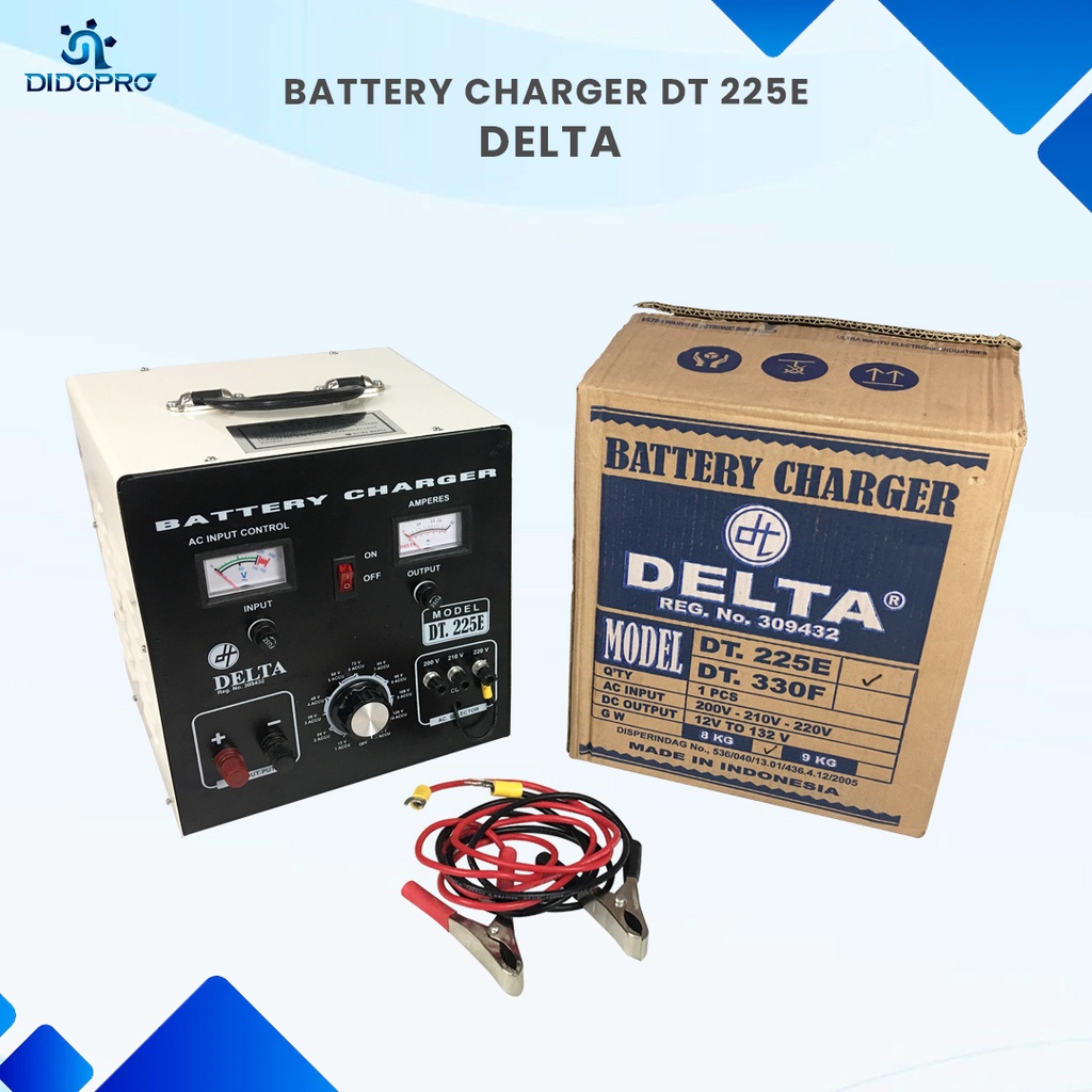 Charger Aki / Accu Delta DT225E 25Ampere