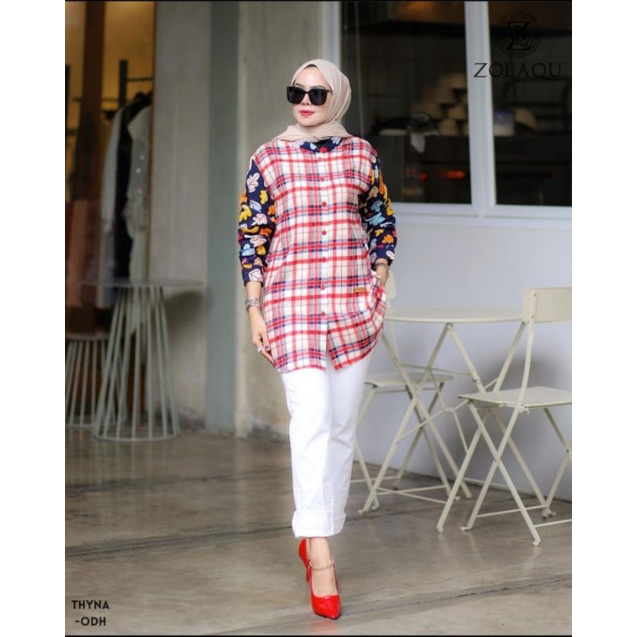 TERBARU KEMEJA WANITA TERLARIS ORI ZOLAQU