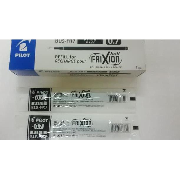 

☎ Refill Pilot Frixion 0,7 - Hitam (Pack 12 Pcs) ✾