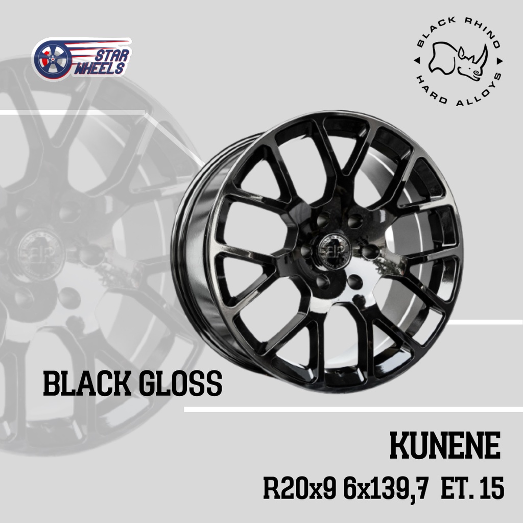 Velg Black Rhino Kunene R20 x 9 6x139,7 ET.15