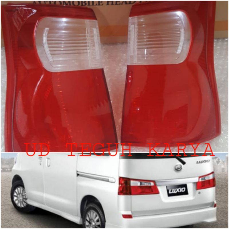 mika lampu belakang luxio 2016 - 2018