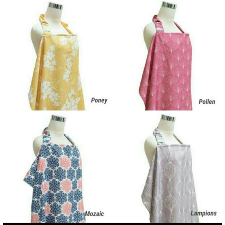 Cotton seeds Nursing Cover Apron Menyusui Celemek Menyusui