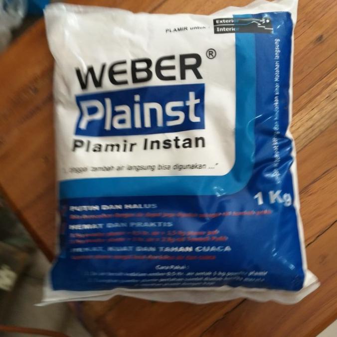 Ready stock] Plamir tembok Instan 1 kg. plaints plamir tembok