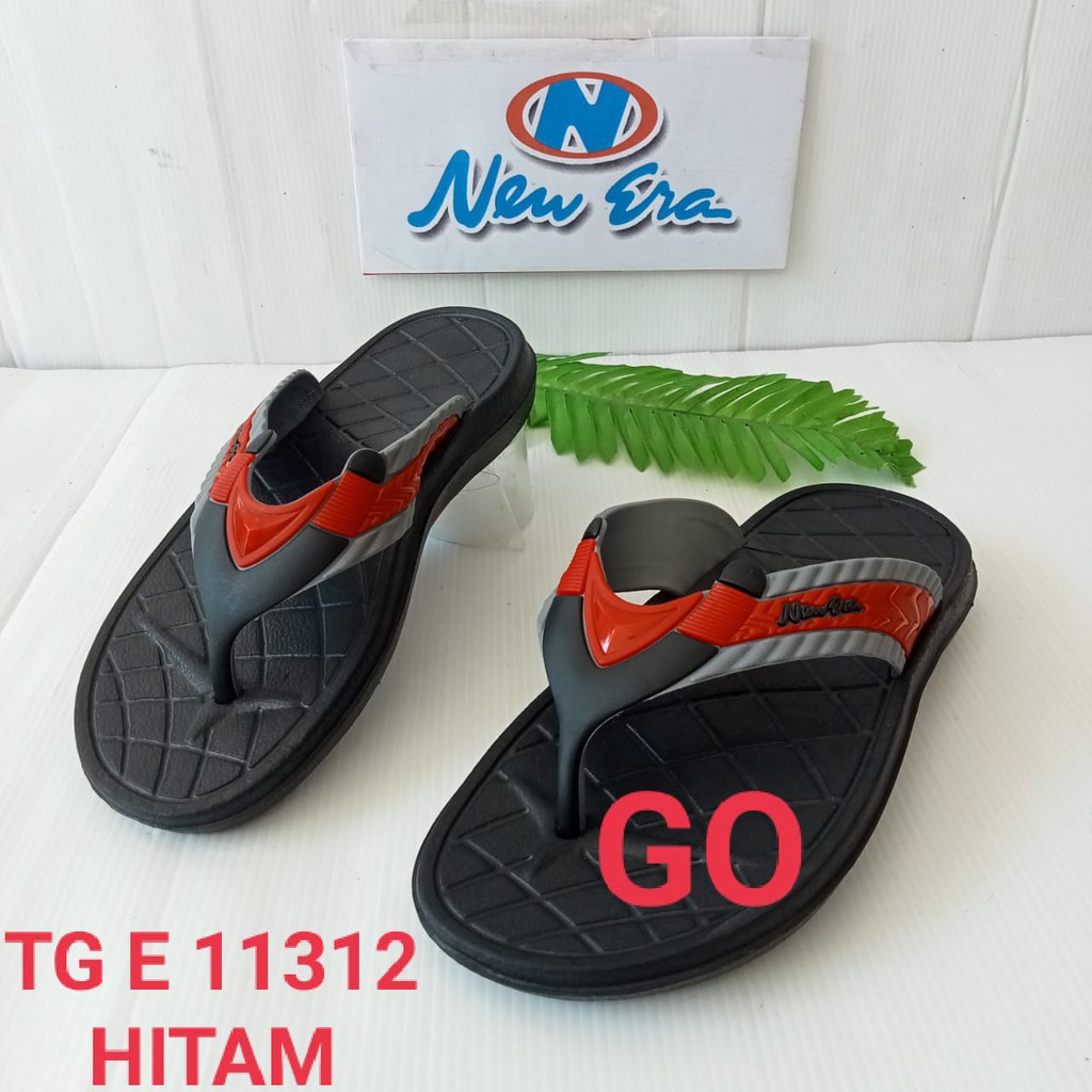 gof NEW ERA TG 11312 Sandal Japit Anak Cowok Tanggung Sendal Japit Karet Anti Slip Original