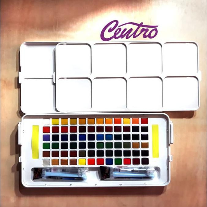 

HOT SALE Sakura Koi Watercolors 72 Studio Set Sketch Box Cat Air Watercolor
