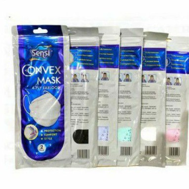 Sensi Convex SaCHET isi 2 masker