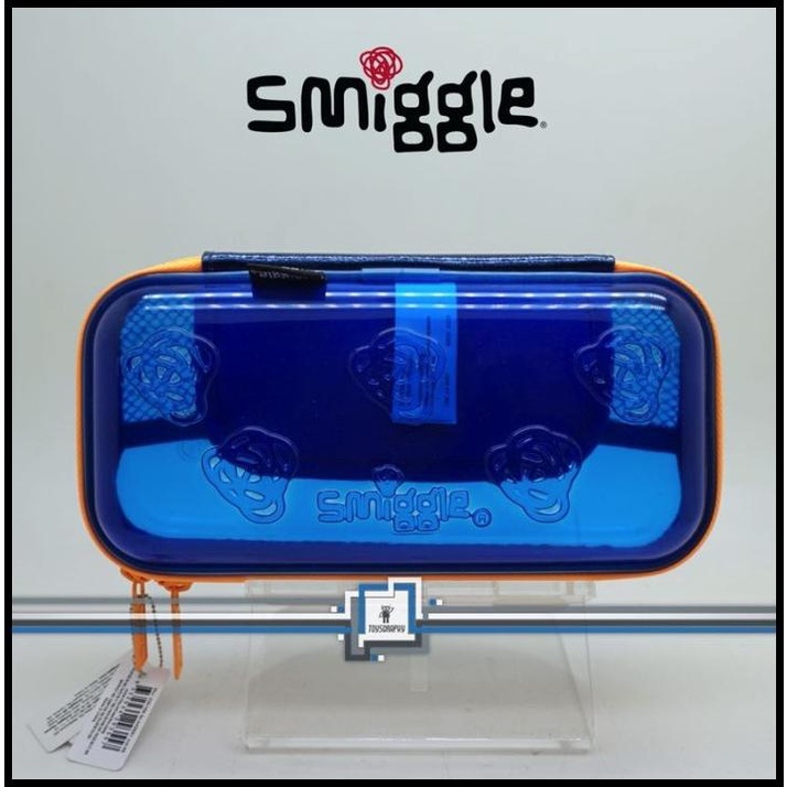 

Smiggle Pencil Case Hardtop Sml Blue See Thru Kotak Pensil Transparan