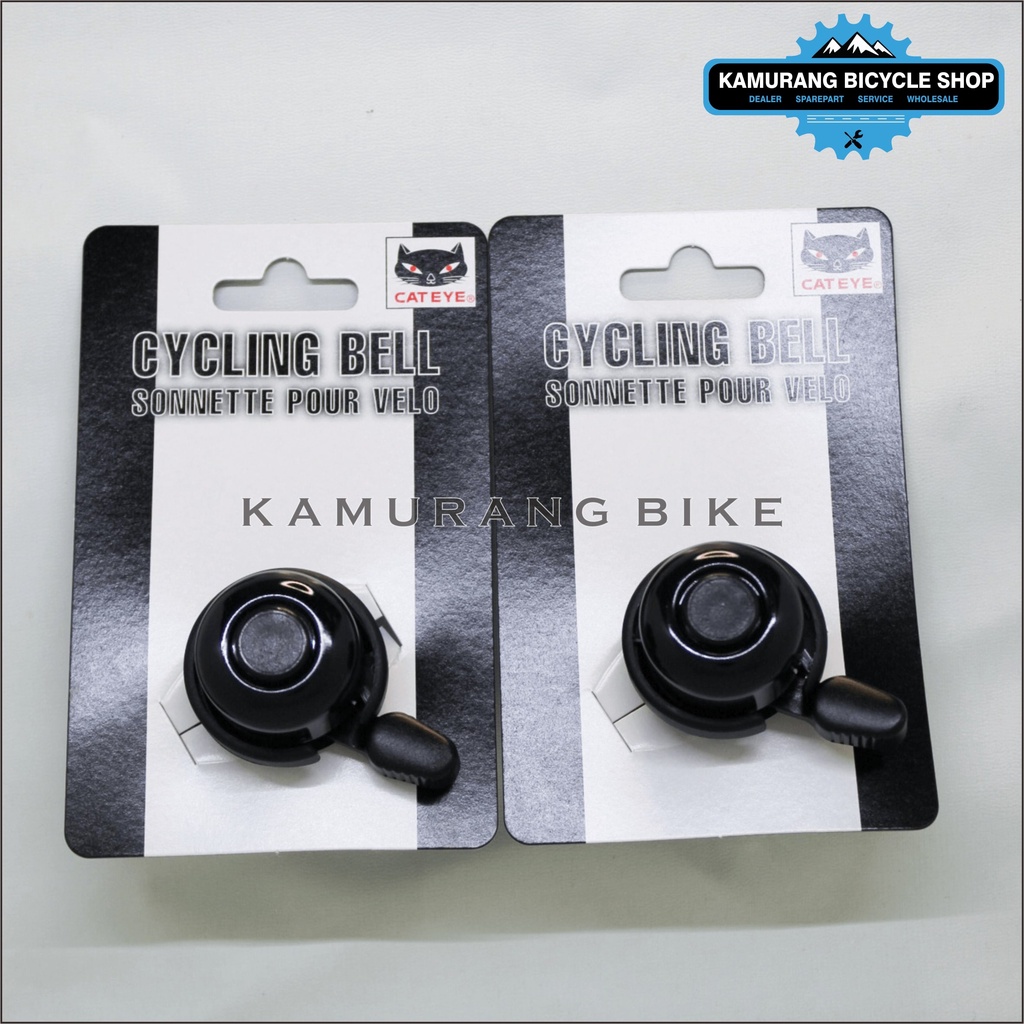 Jual Cycling Bel Bel Sepeda Cat Eye Black Hitam Shopee Indonesia