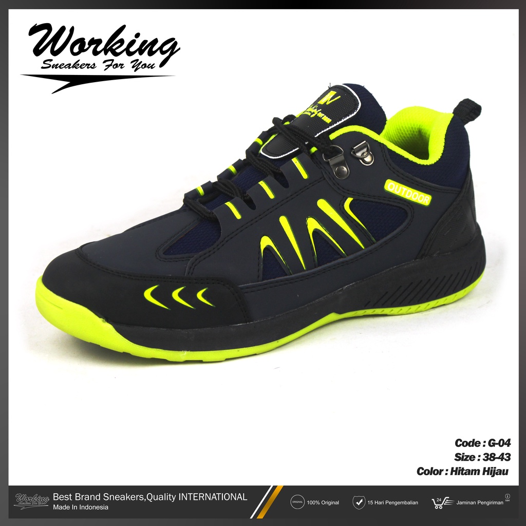 Working Sneakers For You Sepatu Hiking Pria G-04