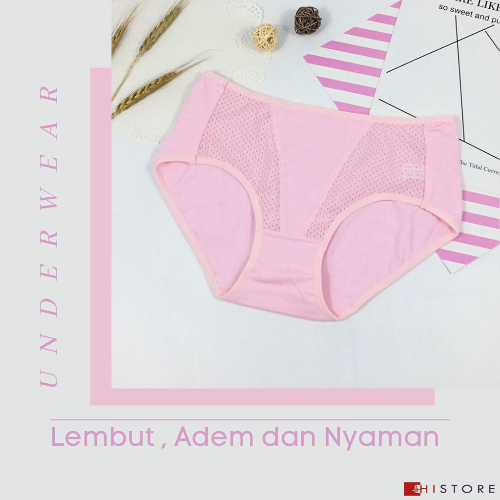 [HI]CELANA DALAM UNDERWEAR UNDIES CD WANITA 27cm x 22cm Art 2077