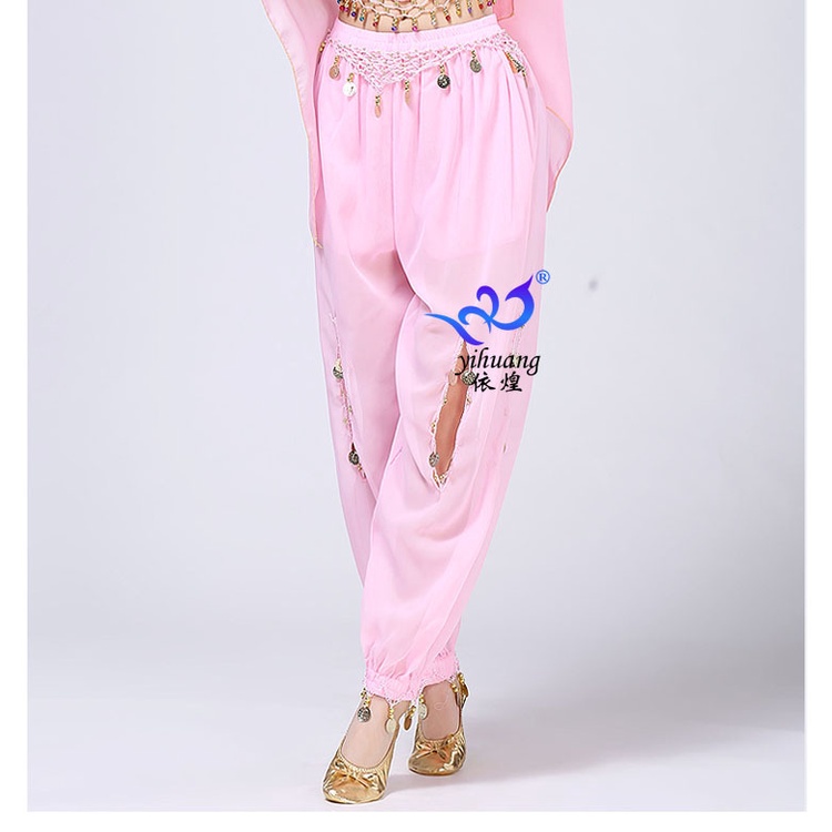 CELANA ALADIN BELLY DANCE PANTS HAREM TARI INDIA COIN