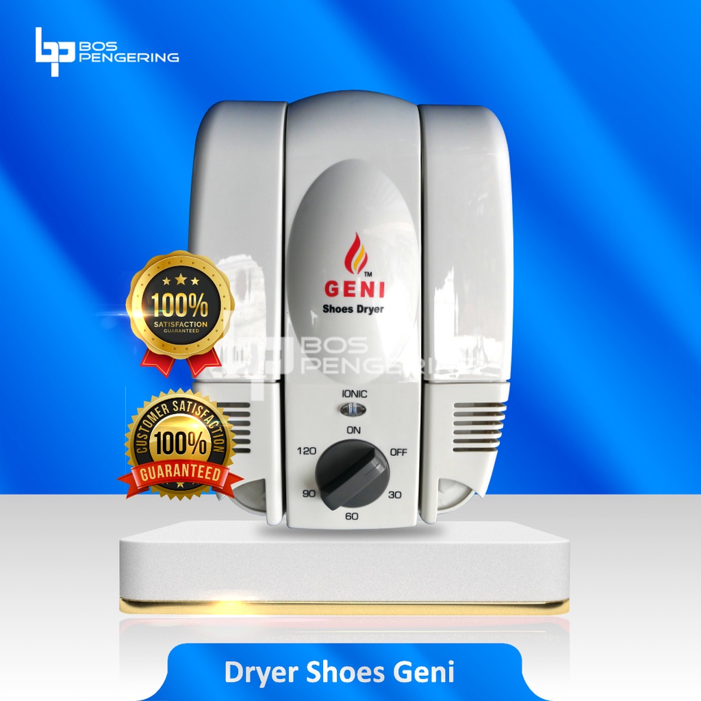 Mesin Pengering Sepatu &amp; Helm Merk Geni T3A-280 Ionizer Anti Bakteri