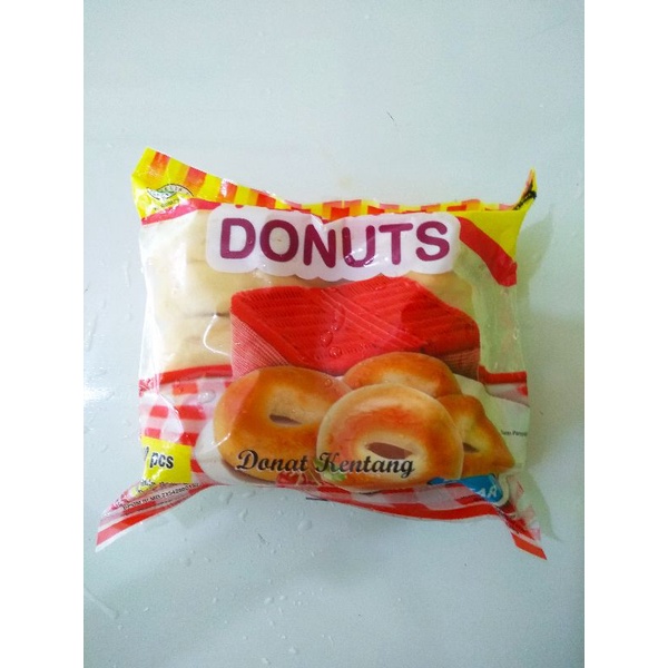 

DONAT KENTANG PELANGI BESAR ISI 10+GULA HALUS