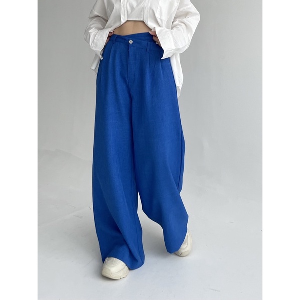 lookatmeofficial • Hadid Highwaist Pants - Celana Kulot Wanita Premium