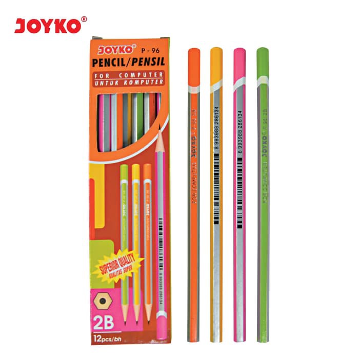 

JOYKO P-96 PENCIL 2B 4 Warna