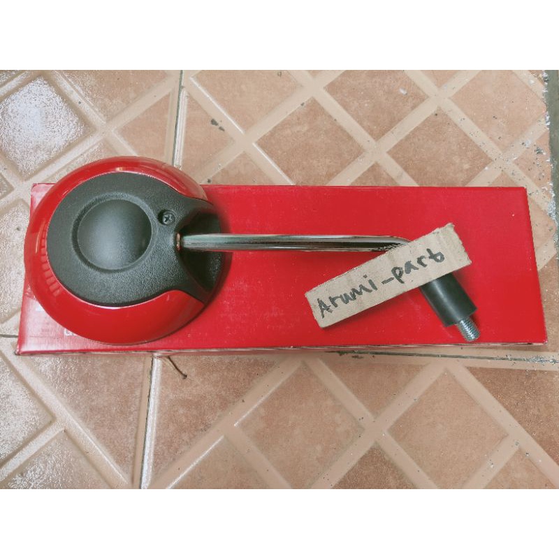 Kaca spion kanan scoopy fi esp donat K93 2017-2019 Original merah ferari