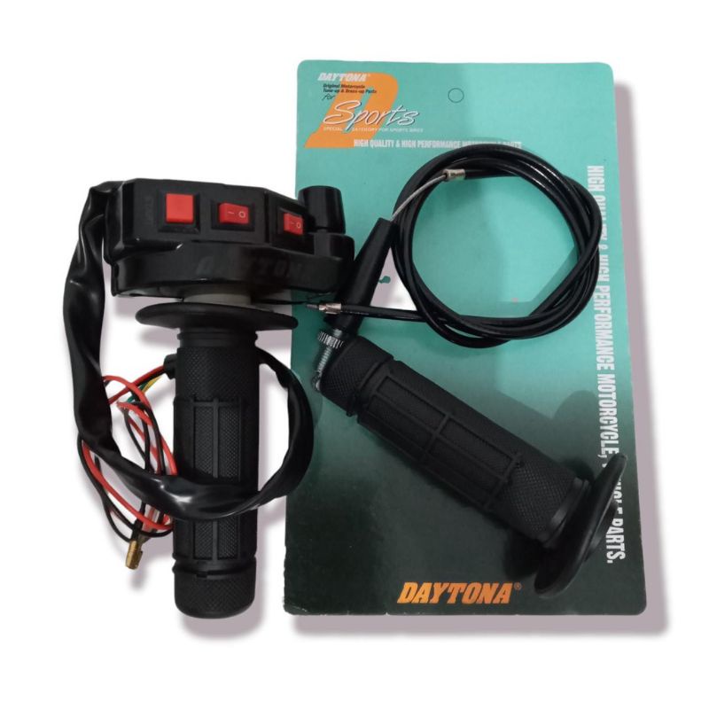 Gas Spontan Daytona Polos Daytona 3 Tombol 2 Tombol On Off + Starter Universal