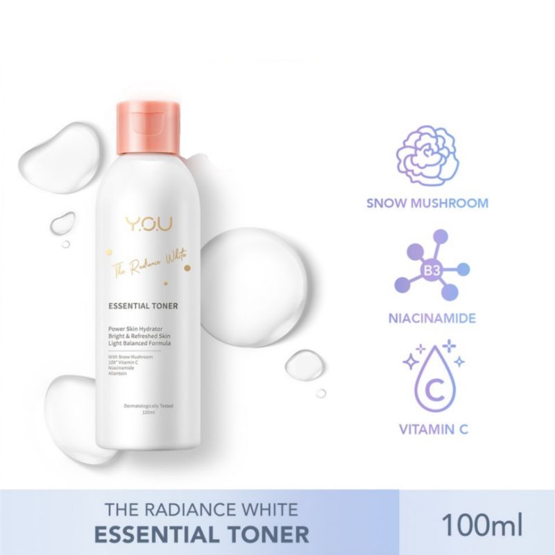 Y.O.U The Radiance White Essential Toner 100ml