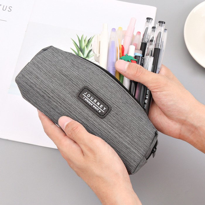 

Wow Pencil Case Canvas / Kotak Pensil Kanvas Motif Journey Sk0064 Limited