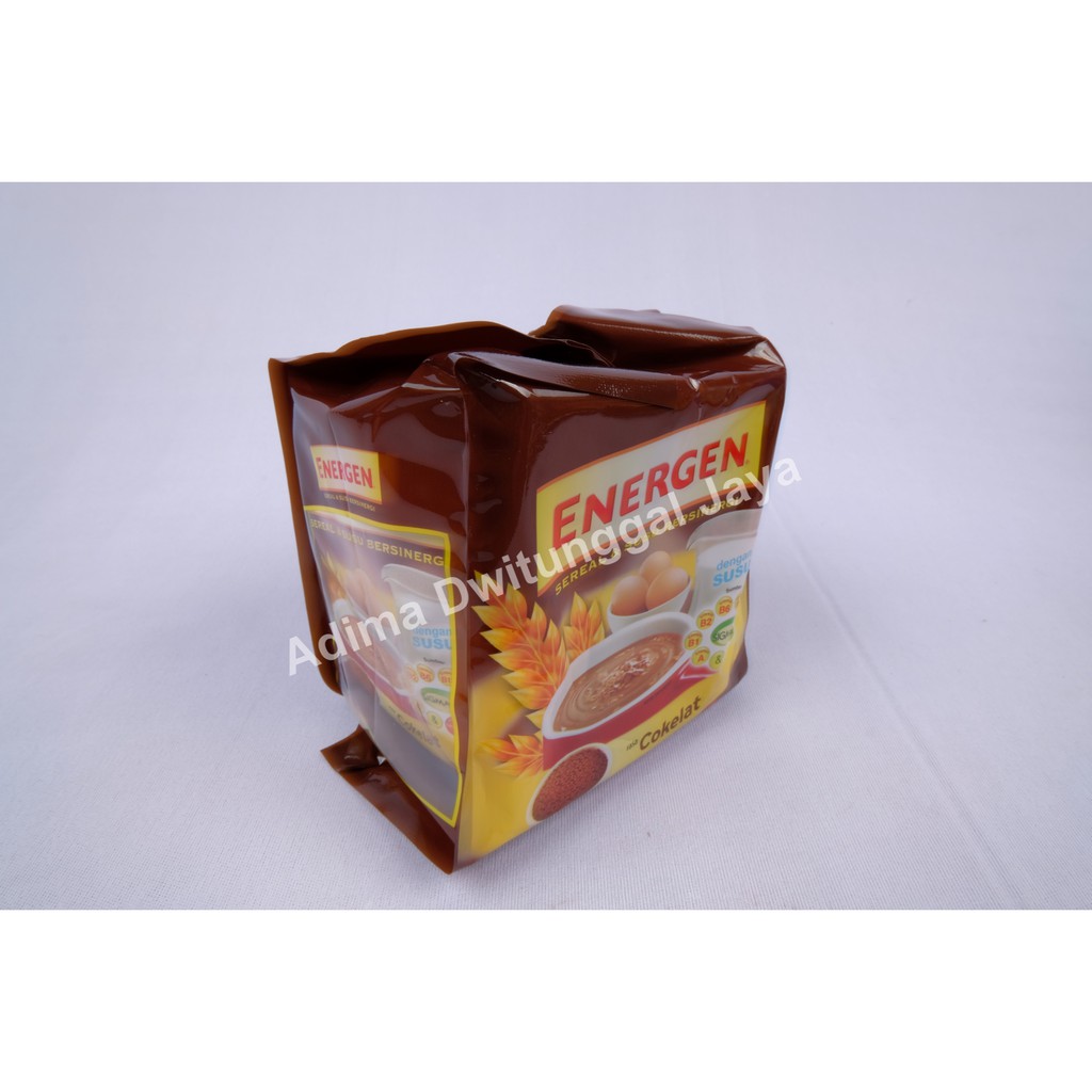 Energen Sereal Cokelat Pouch 10's x 29gr (1 Pouch isi 10 Sachets)