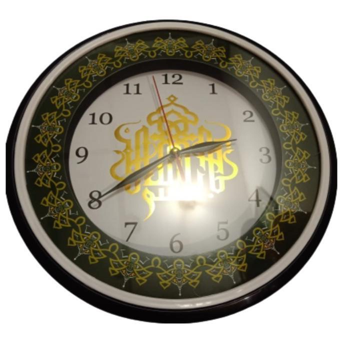Dijual Jam Dinding Ogana Type 8899 Jam Dinding 3D Diameter 30Cm - Kaligrafi Gilaa