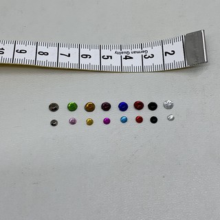 Payet Kristal Tempel Warna Hotfix Aneka Warna dan Ukuran  